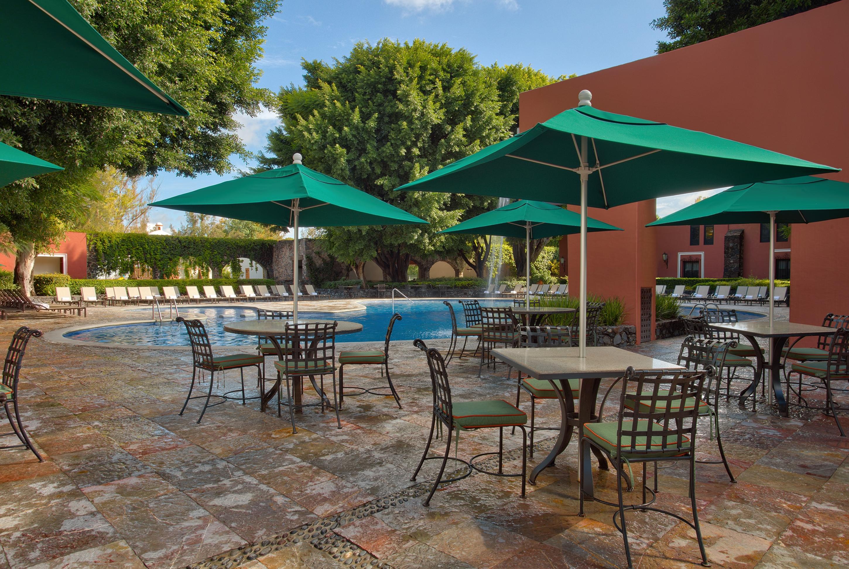 Hacienda Jurica By Brisas Hotel Queretaro Exterior photo Pool at the hotel